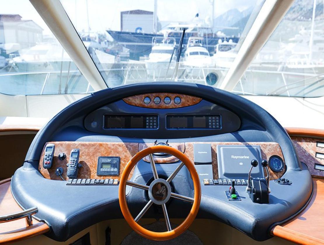 Antalya Azimut 55 Fly Motor Yacht Rental – 33